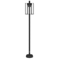Miniatyrbilde 5 av 8: vidaXL Utendørs gulvlampe svart 100 cm rustfritt stål