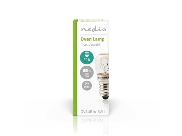 Nedis OVBUE1415W1, 15 W, E14, 1000 t