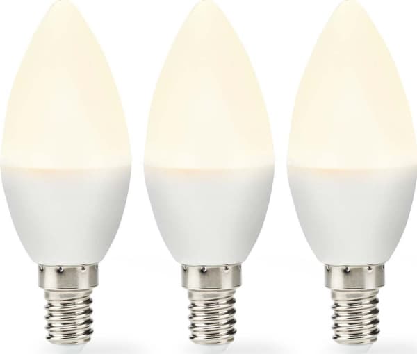 Nedis LBE14C351P3, 2,8 W, 26 W, E14, 250 lm, 15000 t, varm hvit