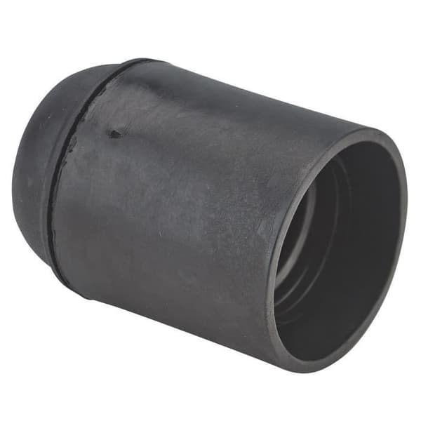 DEBFLEX E27-uttag svart