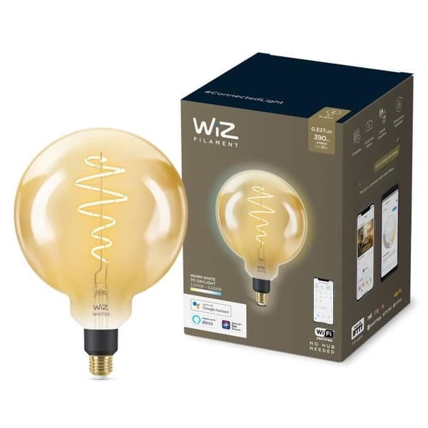 WiZ Connected glödlampa Vintage gigantglob Variabel vit E27 25W