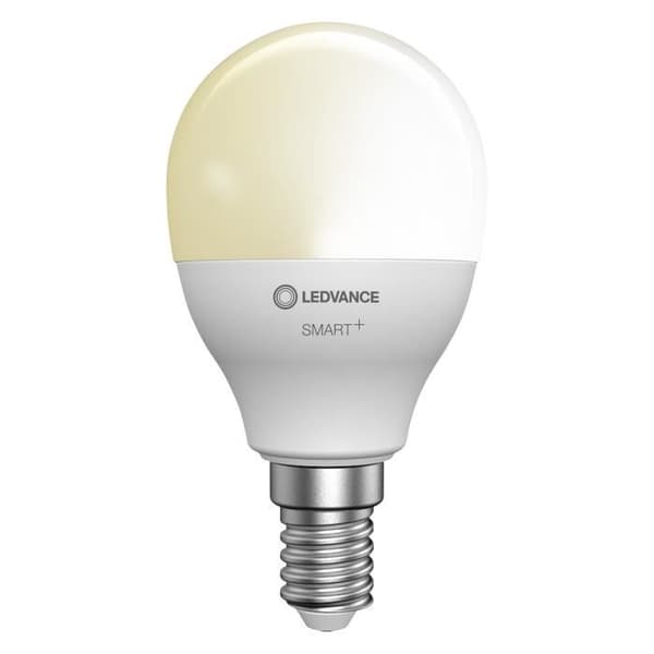 Intelligent LED-lampa - LEDVANCE - E14 - Varm vit - 470 Lumen - Dimmerkompatibel