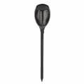 Miniatyrbilde 2 av 6: INF Solar Flame lys utendørs, 12 LED flimrende lys (2 pakke) Sort0
