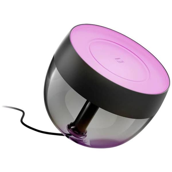 Philips Hue Vit &amp; Färg Ambiance, lampa Iris, kompatibel med Bluetooth, Svart, fungerar med Alexa, Google Assistant och Apple