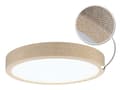Miniatyrbild 4 av 5: Paulmann Cosara, Rund, Tak, Ytmonterad, Beige, Vit, Plast, Tyg, IP44