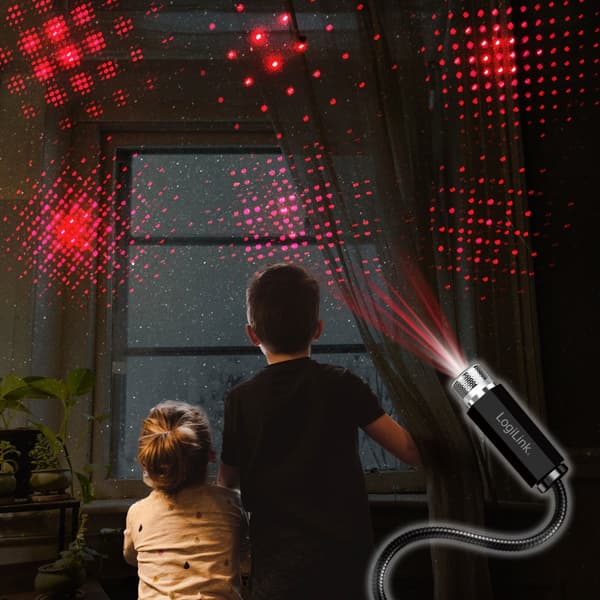 LED Starlight 6 lysmønstre USB-A