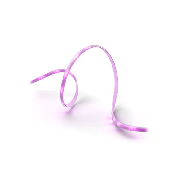 Anslutningsbar LED-list - Philips Hue - Solo Lightstrip - 3 m - Vit - Inbyggd LED