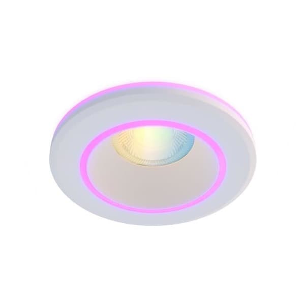 LED infälld spotlight - CALEX - SMART HALO DOWNLIGHT - 500 ml - Vit