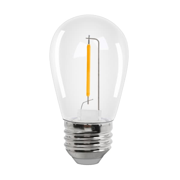30-pack av Extra varmvit LED-lampa E27 1W 2000K - Plast - Dimbar