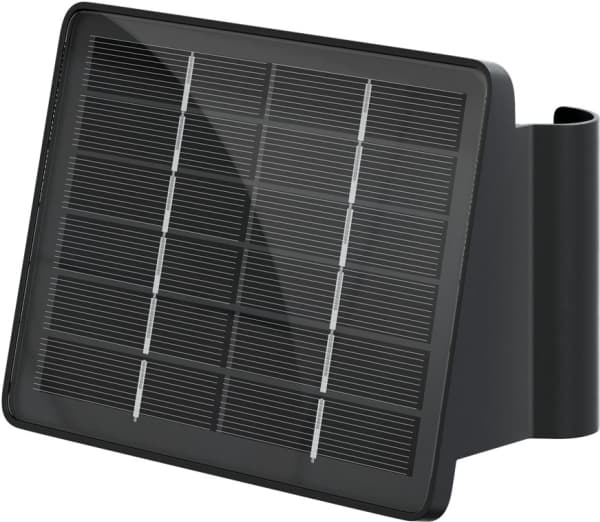 Goobay LED Solar Wall Light Quadros, black - 50 lm, 3 Farveinstillinger