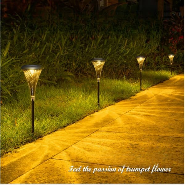 INF Solar Garden Lights Outdoor Solar Powered Lights 2-Pack