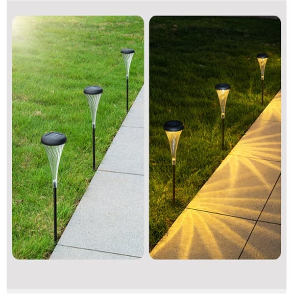 INF Solar Garden Lights Outdoor Solar Powered Lights 4-Pack