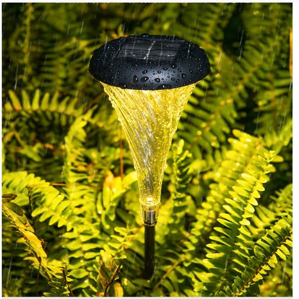INF Solar Garden Lights Outdoor Solar Powered Lights 4-Pack