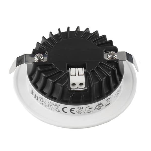 Alice 12V Indbygget downlight 3000K IP44 340lm Hvid 1-pak