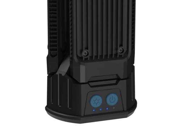 Ansmann Triohead 7000R, 66 W, LED, 3 lamppua, 4000 mAh, Musta, Vapaasti seisova työvalo