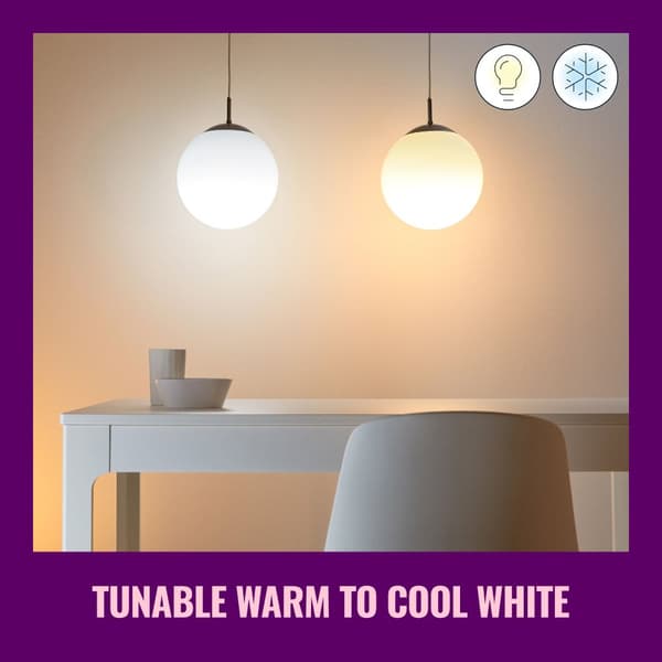 WiFi Smart LED E27 60W 806lm Varm-kallvit 1-pack