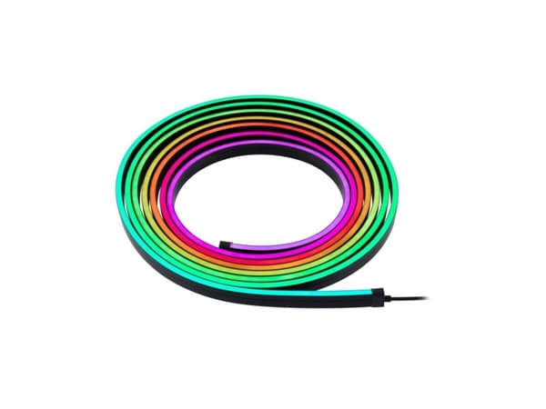 Paulmann Black Neon, Universell belysningslist, Svart, Plast, IP20, II, Blå, Grön, Röd