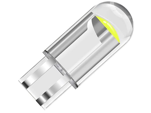 2-Pack - T10 W5W Vita Diodlampor - Bil LED-Ljus