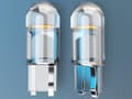 Miniatyrbillede 5 af 10: 2-Pack - T10 W5W Vita Diodlampor - Bil LED-Ljus