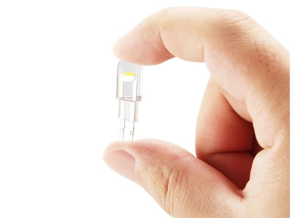 2-Pack - T10 W5W Vita Diodlampor - Bil LED-Ljus