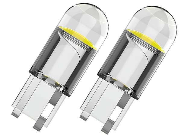 2-Pack - T10 W5W Vita Diodlampor - Bil LED-Ljus