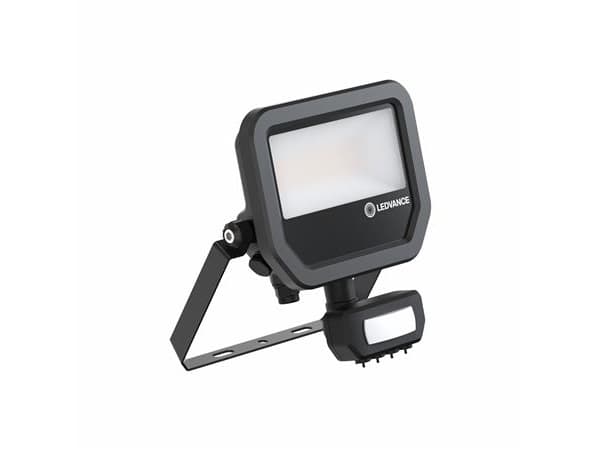 LEDVANCE Floodlight Performance multi lumen sensor 2400lm 17W/840 IP65 sort
