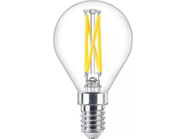 Philips MASTER LED 44937400, 2,5 W, 25 W, E14, 340 lm, 25000 timer, Varm glød