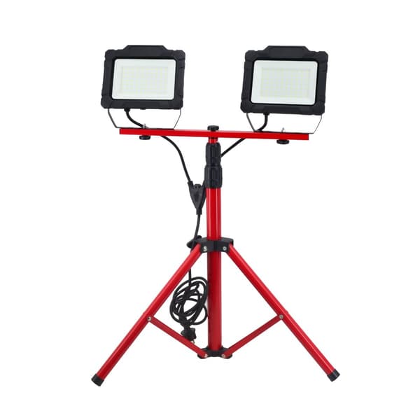 AWTOOLS SMD LED REFLEKTOR MED STATIV 2x50W