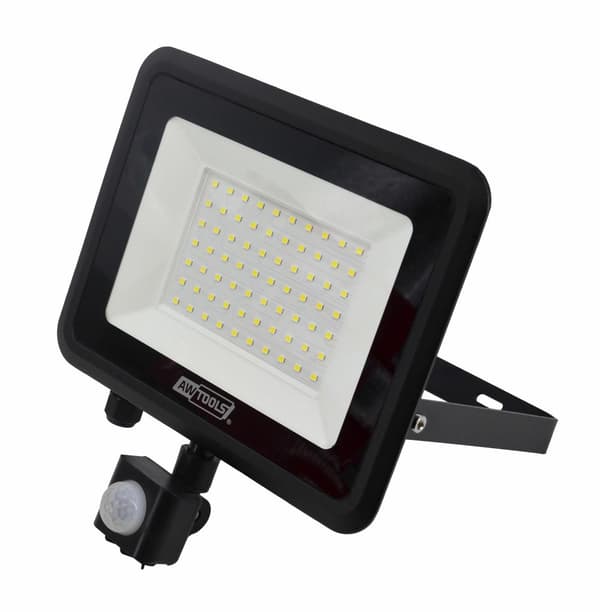AWTOOLS SLIM SMD LED REFLEKTOR 50W BEVÆGENDE