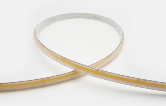 COB LED-strip för bastu upp till 105°C, 24V 10W/m, 890lm/m, IP67, 2700K varmvit, 5m rulle, LEMLUX