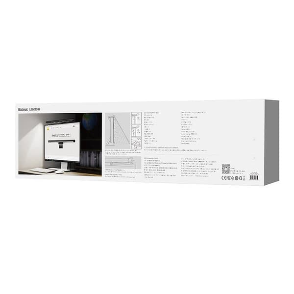 Baseus i-wok Pro series USB trinnløs dimmende skjerm hengelys (fighting) Sort