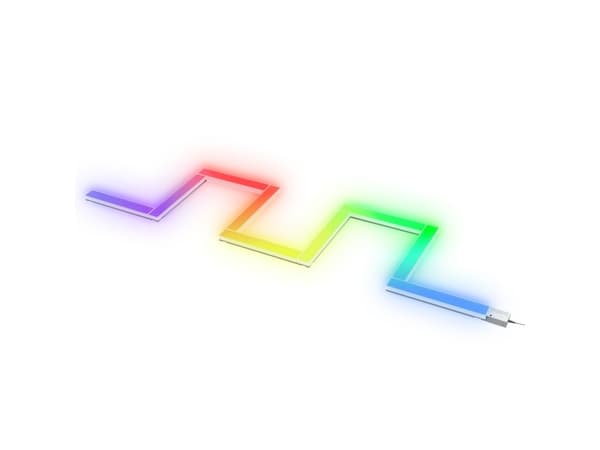 Trust GXT 905 Vybz, Rektangulär, Vägg, Vit, Akrylnitrilbutadienstyren (ABS), 18 W, RGB