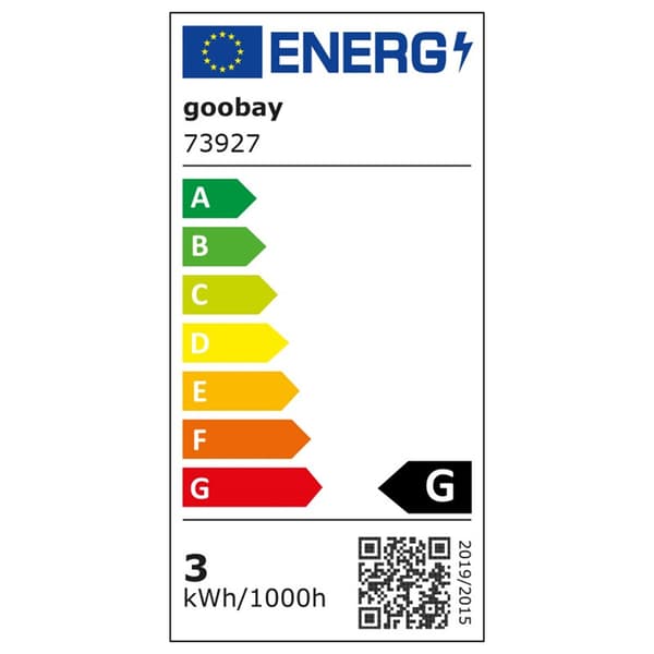 Goobay Batteridrevet LED-bordlampe i hvitt med berøringskontroll og dimbar funksjon