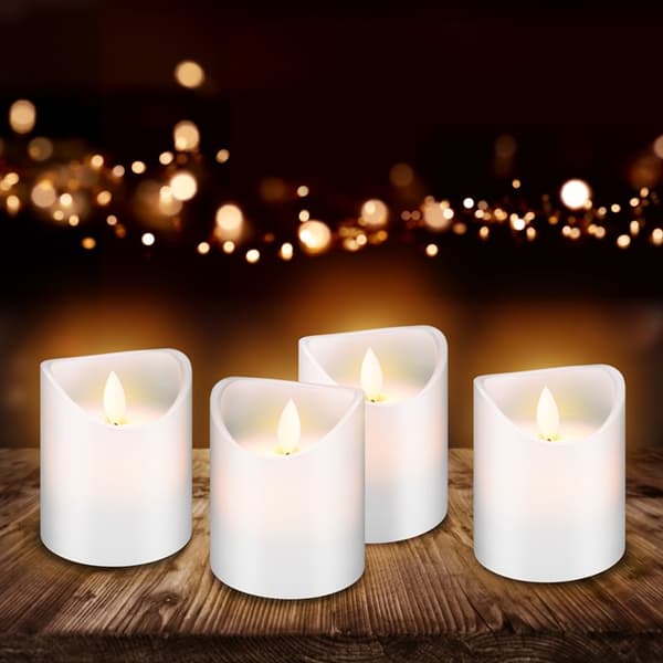 Goobay LED-vahakynttilä ajastintoiminnolla - 4-pack