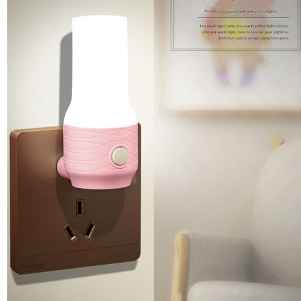 INF Dimbar LED-nattlampe med to lysmoduser