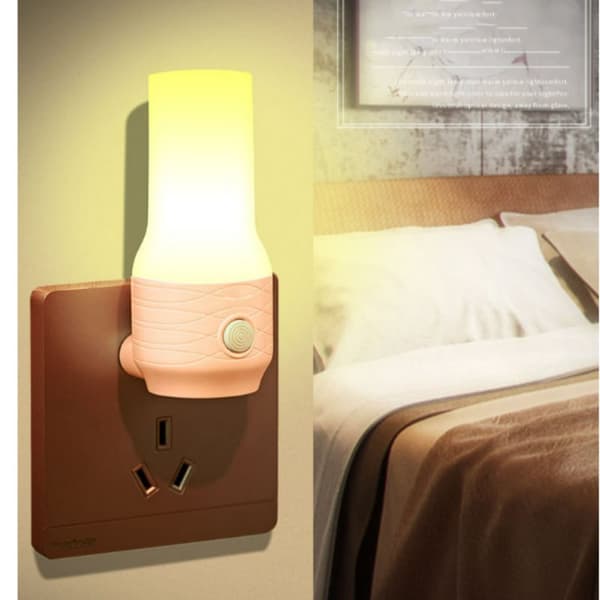 INF Dimbar LED-nattlampe med to lysmoduser