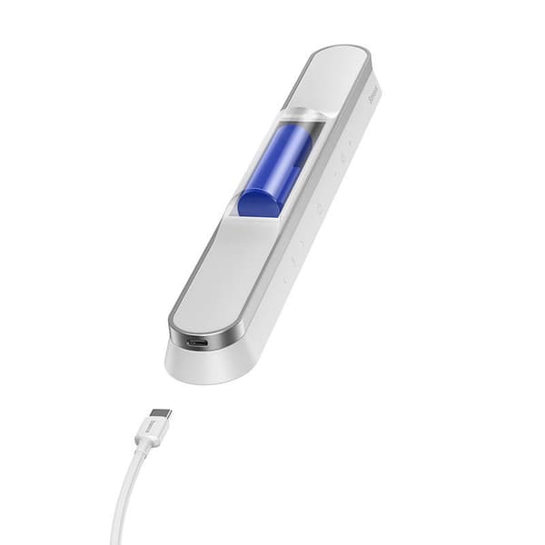 Baseus Magnetic Stepless Lamp Pro, med et berøringspanel (hvid)