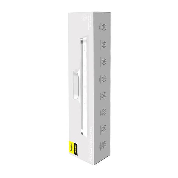 Baseus Magnetic Stepless Lamp Pro, med et berøringspanel (hvid)