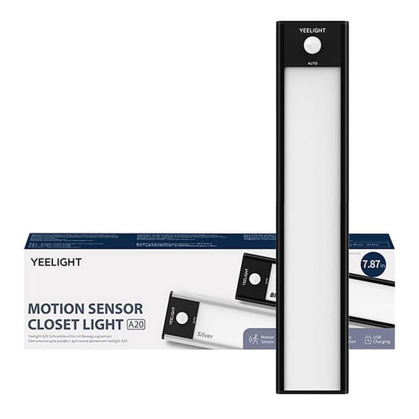 Yeelight Closet Lys Sort 20cm 2700K