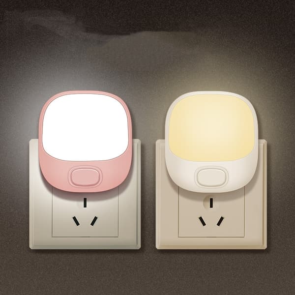 INF Plug-in LED-natlampe til soveværelset