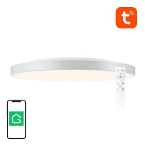 Smart loftlampe 30cm Bluetooth 16M RGBCW Gosund LB13 1600lm Tuya + Fjernbetjening.