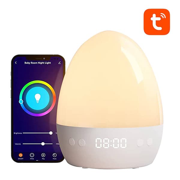 WiFi RGBW 16M Gosund LB2S Tuya smart nattlampa