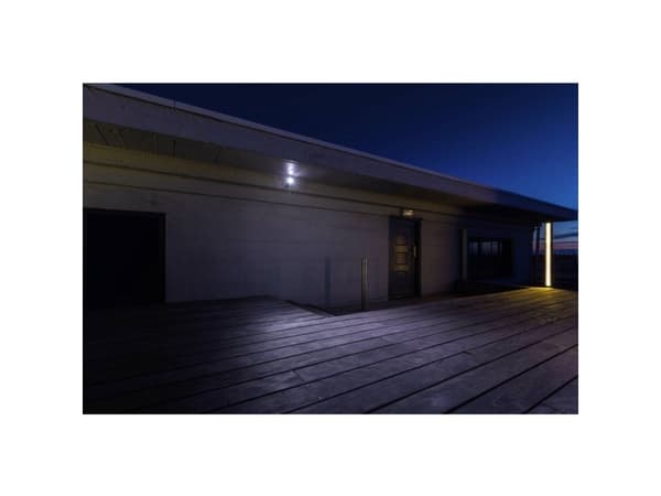 GP GPSWRF1.1SFG163 GPSWRF1.1SFG163 LED-strålkastare för utomhusbruk med rörelsesensor Neutralvit Svart