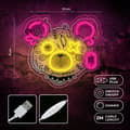 Miniatyrbild 3 av 4: LED neonbelysning med dimmer - Punk Teddy Bear
