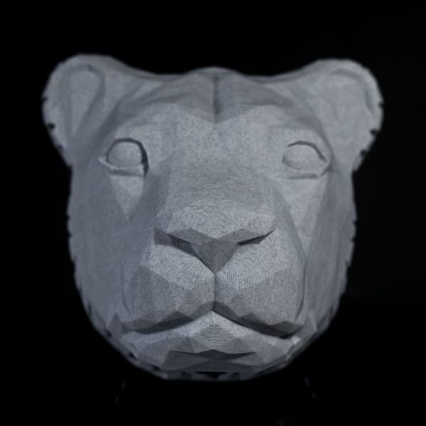 Flott Lion lampe veggfeste LED lys med adapter