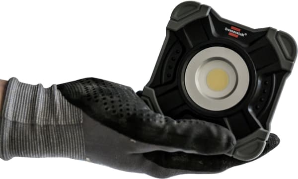 Brennenstuhl 1173700009, 10 W, LED, IP54, 2200 mAh, Musta, Harmaa, Kädessä pidettävä työvalo
