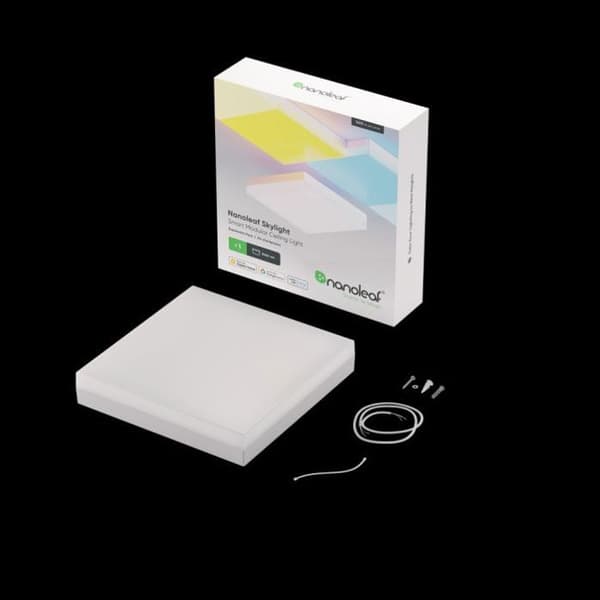 LED-remsa - Nanoleaf LED-band Skylight-förlängningspaket (1 panel) | 16W | Värm till kyler RGB/vitt ljus