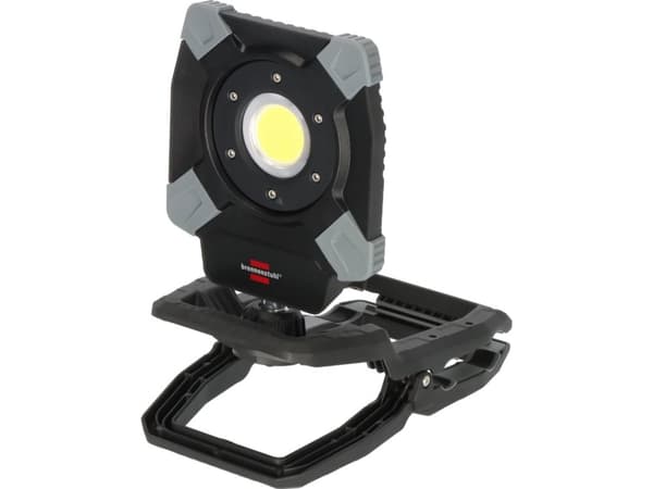Brennenstuhl 1173070030, 50 W, LED, IP65, 6600 mAh, musta, harmaa, vapaasti seisova työvalo musta, Harmaa