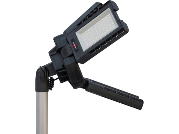 Brennenstuhl 1173700008, 100 W, LED, Bluetooth, IP54, musta, hopea, vapaasti seisova työvalo