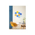 Miniatyrbild 2 av 4: Set med 9 sexkantiga LED...